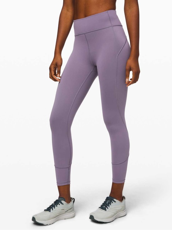 lululemon athletica Pants - Lululemon In Movement Tight 25" 7/8 Everlux Leggings Purple Quartz Size 2